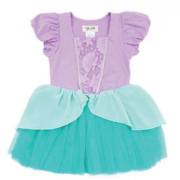 Taylor Joelle, Pearl Mermaid Princess Dress Disney’s Ariel Inspired, Girls 7 - Picture 2 of 14